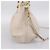 Borsa Miu Miu Vittero Dino Leather 2way Ivory Gold Auth 201929A D'oro Crudo - vista 3