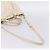 Borsa Miu Miu Vittero Dino Leather 2way Ivory Gold Auth 201929A D'oro Crudo - vista 9