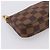 LOUIS VUITTON Damier Ebene Mini Pochette Accessory Pouch N58009 LV Auth 199474V - vista 15