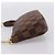 LOUIS VUITTON Damier Ebene Mini Pochette Accessory Pouch N58009 LV Auth 199474V - vista 3