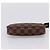 LOUIS VUITTON Damier Ebene Mini Pochette Accessory Pouch N58009 LV Auth 199474V - vista 5
