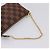 LOUIS VUITTON Damier Ebene Mini Pochette Accessory Pouch N58009 LV Auth 199474V - vista 7