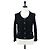 CHANEL Cardigan Jacke Viscose Black CC Auth 199994M Schwarz