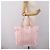 Miu Miu Tote Bag Lackleder Pink Gold Auth 201938 Golden - Ansicht 22
