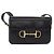Céline Borsa a tracolla CELINE Horsebit in pelle nera e oro Auth 197762A Nero D'oro - vista 13