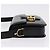 Céline Borsa a tracolla CELINE Horsebit in pelle nera e oro Auth 197762A Nero D'oro - vista 4