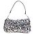 Christian Dior Saddle Bag Wool Sequins Multicolor Silver Auth yk20712SM - view 13
