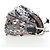 Christian Dior Saddle Bag Wool Sequins Multicolor Silver Auth yk20712SM - view 4