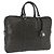 Padlock Borsa business GUCCI GG Implementation PVC Verde Argento 201480 Auth ka5968
