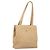 Borsa a tracolla CHANEL Matelasse in pelle d'agnello Beige Gold CC Auth bs36843 D'oro