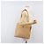 Borsa a tracolla CHANEL Matelasse in pelle d'agnello Beige Gold CC Auth bs36843 D'oro - vista 25