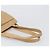 Borsa a tracolla CHANEL Matelasse in pelle d'agnello Beige Gold CC Auth bs36843 D'oro - vista 7