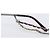 Gafas de sol degradadas de triple cadena CHANEL COCO Mark Pearl, plástico, Wine Red Silver CC Auth SW2690M Plata Burdeos - vista 10