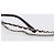 Gafas de sol degradadas de triple cadena CHANEL COCO Mark Pearl, plástico, Wine Red Silver CC Auth SW2690M Plata Burdeos - vista 11