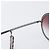 Gafas de sol degradadas de triple cadena CHANEL COCO Mark Pearl, plástico, Wine Red Silver CC Auth SW2690M Plata Burdeos - vista 17