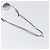 Gafas de sol degradadas de triple cadena CHANEL COCO Mark Pearl, plástico, Wine Red Silver CC Auth SW2690M Plata Burdeos - vista 18