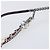 Gafas de sol degradadas de triple cadena CHANEL COCO Mark Pearl, plástico, Wine Red Silver CC Auth SW2690M Plata Burdeos - vista 22