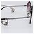 Gafas de sol degradadas de triple cadena CHANEL COCO Mark Pearl, plástico, Wine Red Silver CC Auth SW2690M Plata Burdeos - vista 8