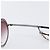 Gafas de sol degradadas de triple cadena CHANEL COCO Mark Pearl, plástico, Wine Red Silver CC Auth SW2690M Plata Burdeos - vista 9