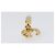 GIVENCHY Celine Earring metal 2 Set Gold Tone Auth ka6049 - Ansicht 4
