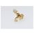 GIVENCHY Celine Earring metal 2 Set Gold Tone Auth ka6049 - Ansicht 6