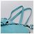 PRADA Tote Bag aus Leder hellblau silber Auth 199466V - Ansicht 14