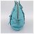 PRADA Tote Bag aus Leder hellblau silber Auth 199466V - Ansicht 3