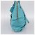 PRADA Tote Bag aus Leder hellblau silber Auth 199466V - Ansicht 4