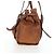 Borsa a tracolla Miu Miu con fiocco laterale in pelle marrone e tono oro Auth am12465V - vista 3