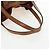 Borsa a tracolla Miu Miu con fiocco laterale in pelle marrone e tono oro Auth am12465V - vista 7