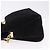 Céline Borsa a tracolla con catena CELINE Suede Black Gold Tone Auth 198925A Nero - vista 4