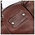 Chloé Bolso Chloe Patsy de cuero marrón plata auténtico am12552A Castaño - vista 17
