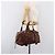 Chloé Bolso Chloe Patsy de cuero marrón plata auténtico am12552A Castaño - vista 23