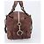 Chloé Bolso Chloe Patsy de cuero marrón plata auténtico am12552A Castaño - vista 4