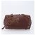 Chloé Bolso Chloe Patsy de cuero marrón plata auténtico am12552A Castaño - vista 5