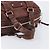 Chloé Bolso Chloe Patsy de cuero marrón plata auténtico am12552A Castaño - vista 7