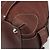 Chloé Bolso Chloe Patsy de cuero marrón plata auténtico am12552A Castaño - vista 9