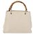 Borsa a mano GUCCI Bamboo in pelle Bianco Oro 336032 Auth hk4056 D'oro - vista 13