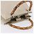 Borsa a mano GUCCI Bamboo in pelle Bianco Oro 336032 Auth hk4056 D'oro - vista 7