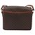 Céline Borsa a tracolla CELINE Macadam PVC Pelle Marrone Tono Oro Auth BA15489 - vista 2