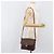 Céline Borsa a tracolla CELINE Macadam PVC Pelle Marrone Tono Oro Auth BA15489 - vista 28