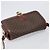 Céline Borsa a tracolla CELINE Macadam PVC Pelle Marrone Tono Oro Auth BA15489 - vista 6