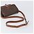 Céline Borsa a tracolla CELINE Macadam PVC Pelle Marrone Tono Oro Auth BA15489 - vista 7