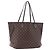 Borsa Tote LOUIS VUITTON Damier Ebene Neverfull MM N51105 LV Auth 202177