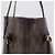 Borsa Tote LOUIS VUITTON Damier Ebene Neverfull MM N51105 LV Auth 202177 - vista 4
