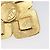 Spilla CHANEL Metallo Tono Oro CC Auth bs37051M - vista 15