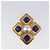 Spilla CHANEL Metallo Tono Oro CC Auth bs37051M - vista 2