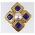 Spilla CHANEL Metallo Tono Oro CC Auth bs37051M - vista 4