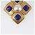 Spilla CHANEL Metallo Tono Oro CC Auth bs37051M - vista 5