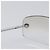 CHANEL Randlose Sonnenbrille Metall Silber CC Auth BA15458 - Ansicht 18